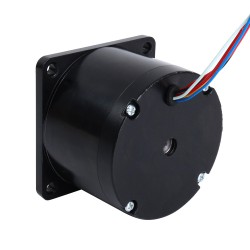 Motor paso a paso de reluctancia variable de 5 fases, 3,2 Nm, 3 A, Φ9 mm, 6 cables, 90 x 90 x 67 mm