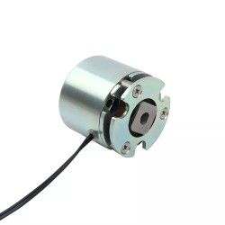 Freno electromagnético de CC no excitado de 24 V CC y 0,32 Nm para motor a paso Nema 14