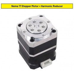 Motor paso a paso Nema 17 42HS4015A4D5 con reductor armónico 30:1 + controlador paso a paso TB6600