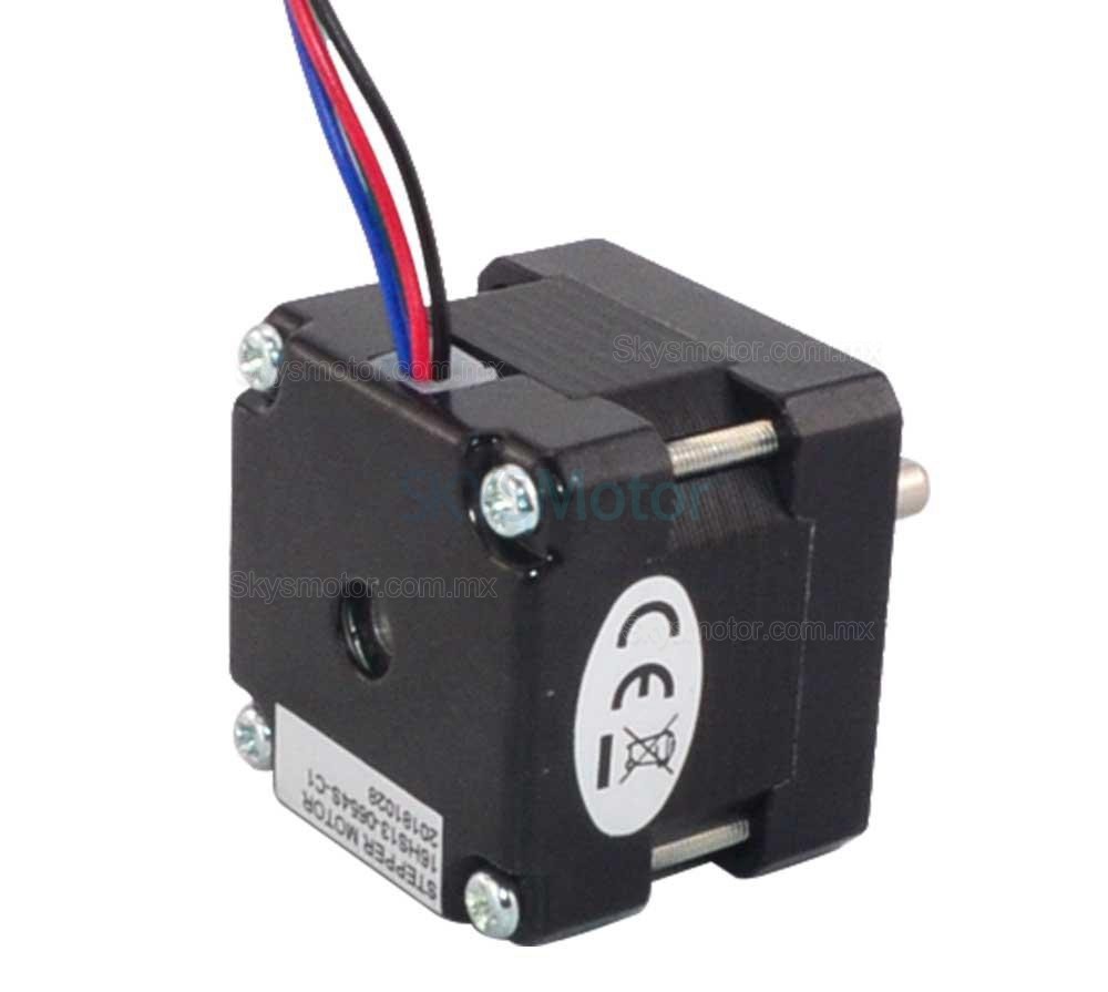 Motor Paso A Paso Nema 16 16HS13-0654S-C1 1,8 grados 18Ncm 4 Alambres